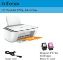 HP DeskJet 2755e Wireless Color inkjet-printer, Print, scan, copy, Easy setup, Mobile printing, Best-for home, 3 months of Instant Ink included,white