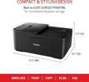 Canon PIXMA TR4720 All-in-One Wireless Printer, Home Use with Auto Document Feeder, Mobile Printing and Built-in Fax, Black