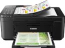 Canon PIXMA TR4720 All-in-One Wireless Printer, Home Use with Auto Document Feeder, Mobile Printing and Built-in Fax, Black