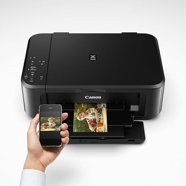 Canon Pixma MG3620 Wireless All-In-One Color Inkjet Printer with Mobile and Tablet Printing, Black - Image 3