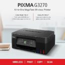 Canon MegaTank G3270 All-in-One Wireless Inkjet Printer. for Home Use, Print, Scan and Copy, Black